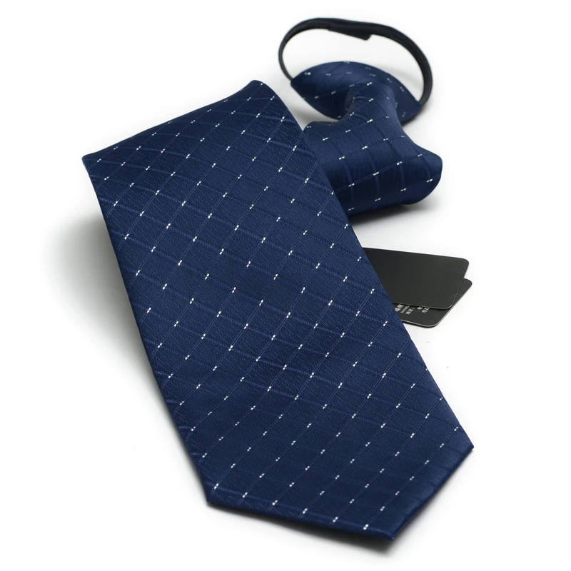 

2017 Fashion 10cm Wide Formal Business Necktie Striped Wedding Men Ties Bridegroom Gravata Simple Easy to Pull with Gift BOX