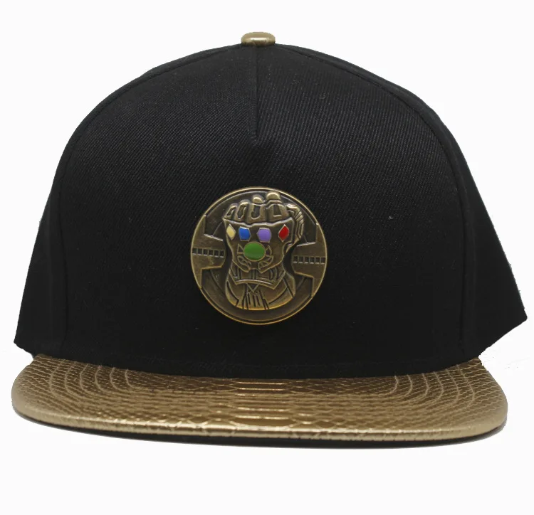 

2019 Avengers Thanos Moive character Infinity War Casual Hip-hop hat Fighting gloves Hats & Caps