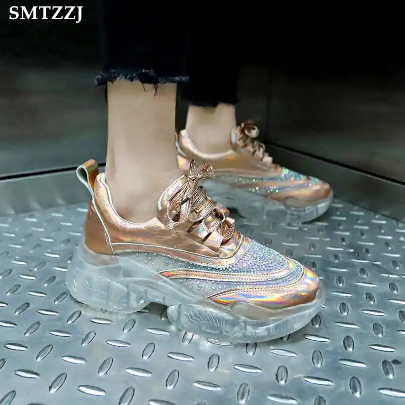 shoes with silver bottom