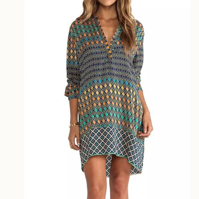 Свободное Платье С Принтом фото 10