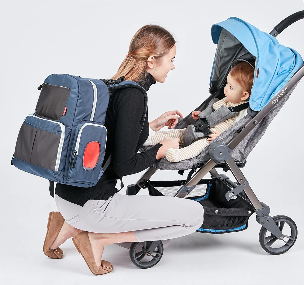 INSULAR бренд мать подгузник для беременных подгузник мешок большой емкости Детские Пеленки коляска рюкзак путешествия мама дизайнер сумка для прогулки с ребенком