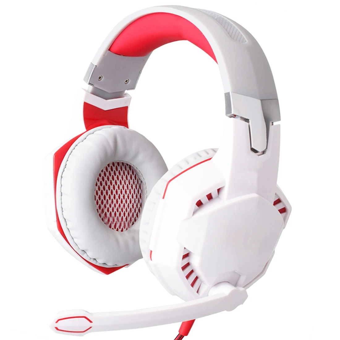 Marsnaska Top Wire Gaming Headphone Gaming Headset Over Ear casque gamer Game Headphone With Microphone Mic LED light for PC