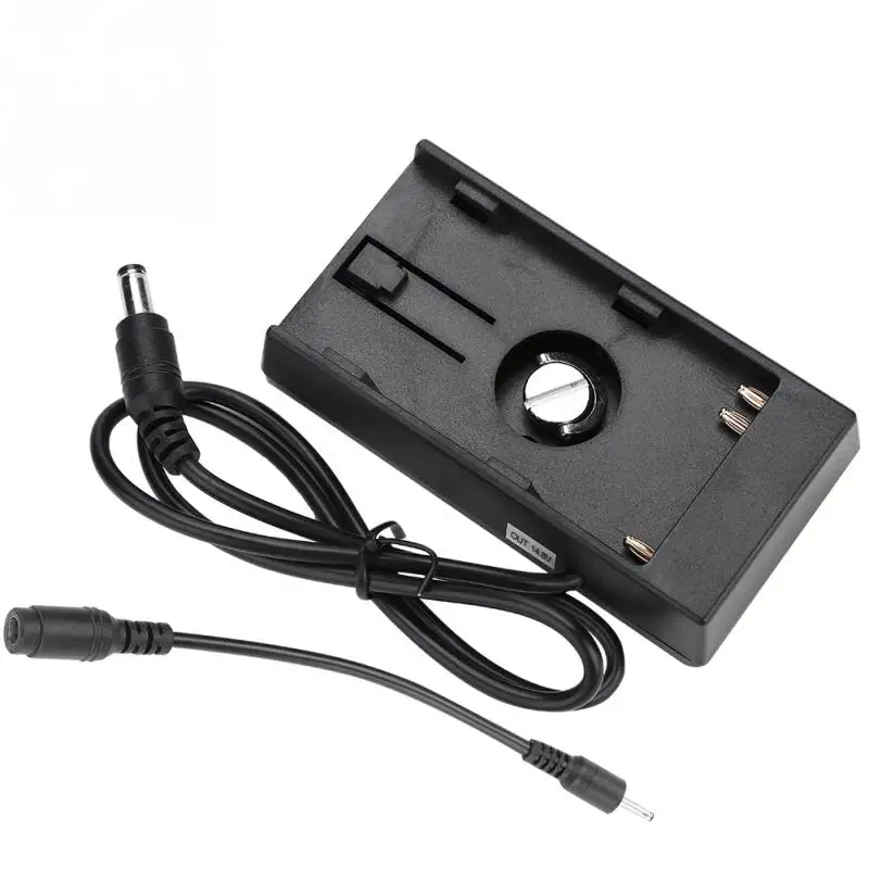 

DV Camera Battery Mount Power Plate For BlackMagic BMCC 4K BMPCC Camera Power Supply For Sony BP-U60/U30 ABS & Metal