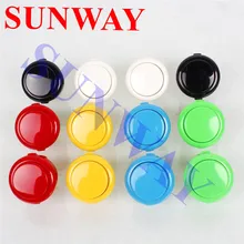 Аркады DIY Наборы 12 шт. Японии OBSF-30 Sanwa Кнопка Джамма Аркады переключатель Высокое качество Прочный игровой автомат кнопка