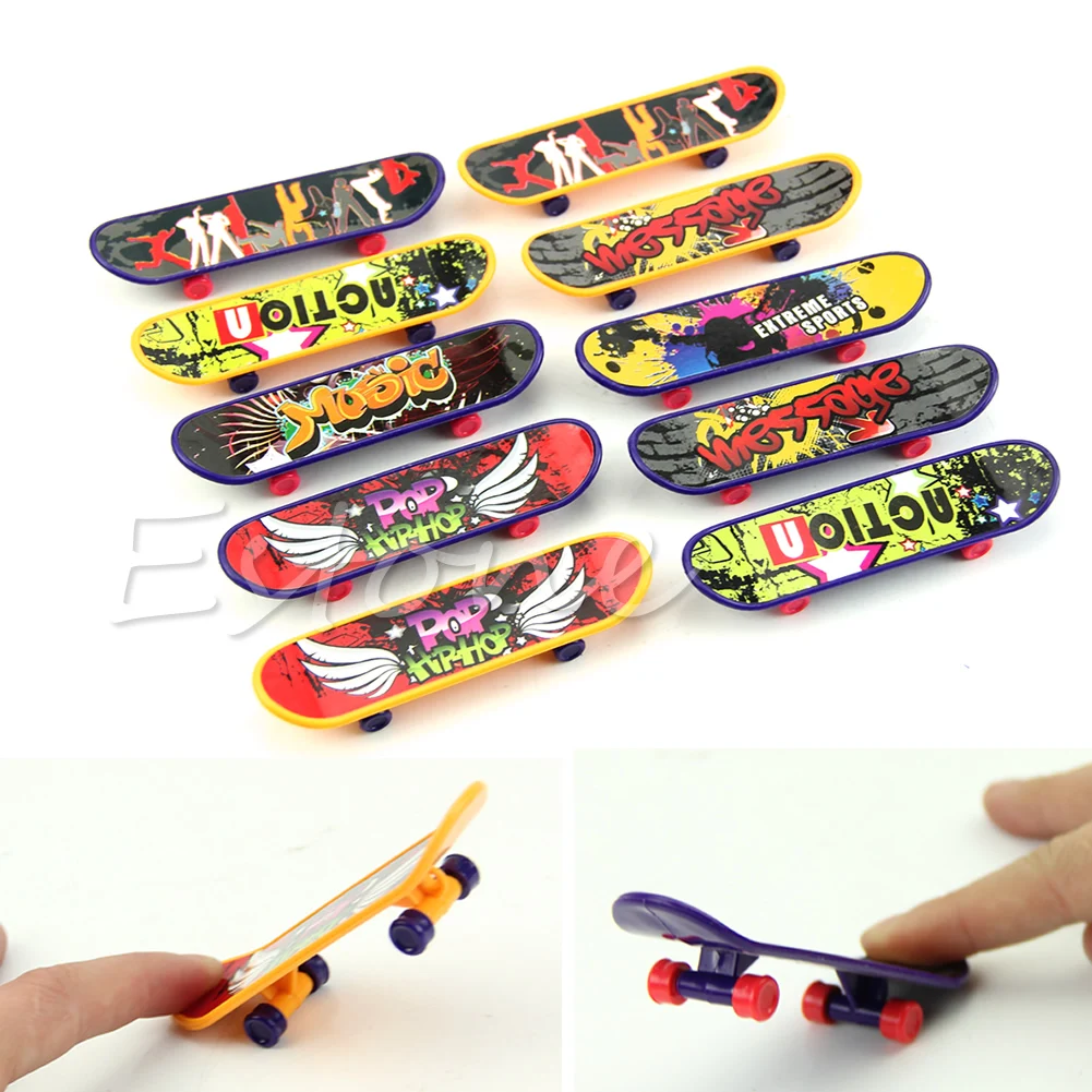 

1pc Mini Finger Board Tech Deck Truck Mini Skateboard Toy Boy Kids Children Gift Y51E