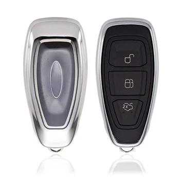 

TPU Car Remote Control Key Case Skin Shell Auto Protective Smart Key Cover For Ford Focus 3 Ecosport Kuga Escape Car Accessories