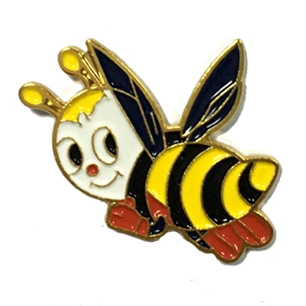 

Factory wholesale bee badge promotion souvenir pin badges
