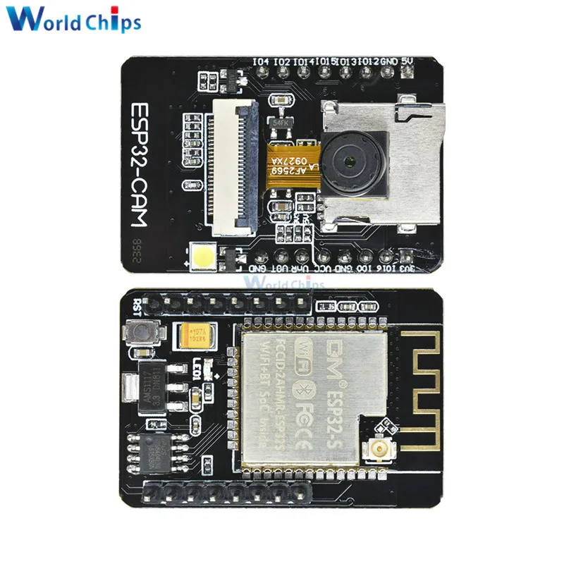 ESP32-CAM ESP32-S wifi Bluetooth ES8266 ESP32S OV2640 2MP беспроводной модуль камеры с IPEX Разъем двухъядерный процессор микроконтроллер для Arduino - Цвет: ESP32-CAM