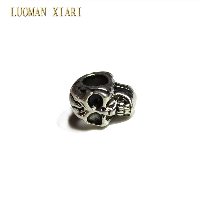 10 шт./20 шт./партия бусины разделители из серебристого сплава|beads charms|alloy beadsspacer beads |