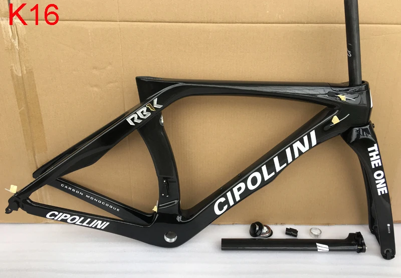 Красный золотой CIPOLLINI RB1K одна карбоновая рама T1100 3 K переплетение K29 цвет RB1000 дорожный велосипед карбоновая рама