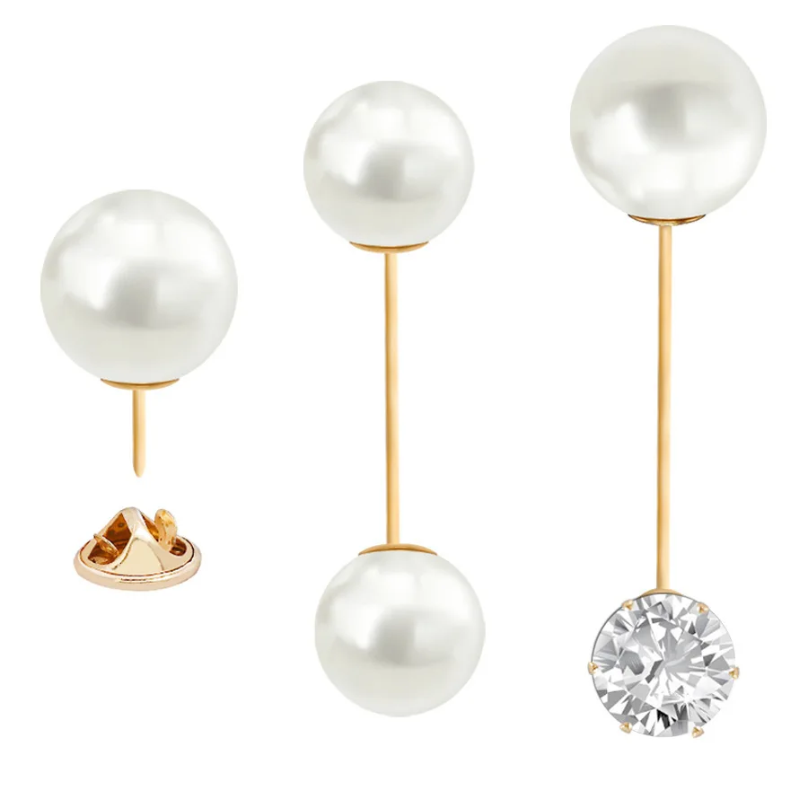 

Pearl Brooch Brooches Fixed Bib Slip Pin Set Scarf Buckle for Women Suit Cardigan Clip Lapel Pins Accessories Girls Jewelry Gift
