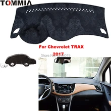 TOMMIA приборной панели крышки тире коврик для автомобиля от Солнца Анти-УФ покрытие для приборной панели коврик для приборной панели автомобиля для Chevrolet TRAX