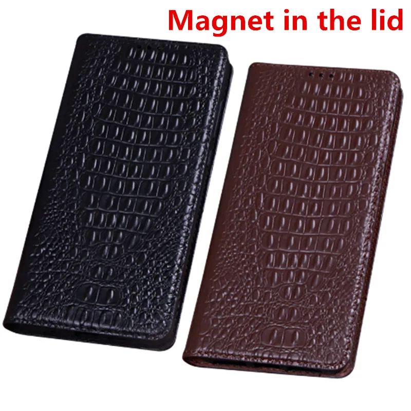 

ZD07 Genuine leather magnet flip case for Xiaomi Redmi Note 4X case for Xiaomi Redmi Note 4X phone bag free shipping