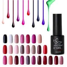 2019 горячий SLAE гель лак для ногтей Дизайн Маникюр Отмачивание эмалевый гель лак Светодиодный УФ гель лак для ногтей 126 цветов(China)