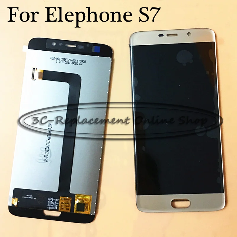 

Elephone S7 LCD Display and Touch Screen Assembly Screen Digitizer Replacement Tools For Elephone S7 Mobile Accessories