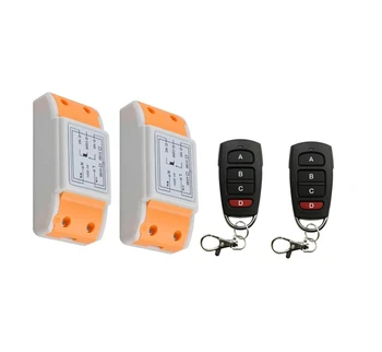 

2016 new 220 v 1 ch cool remote control switch 2 receiver + 2 transmitter