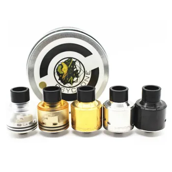 

Sub Two Hadaly RDA metal electronic cigarette atomizers tank With DIY property colorful choice and reasonable quality vape