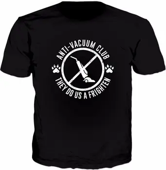 

ROTS Anti-Vacuum Club T-Shirt - Funny Doggo Dogs Meme (AOP) Men Tee Shirt Tops Short Sleeve Cotton Fitness T-Shirts