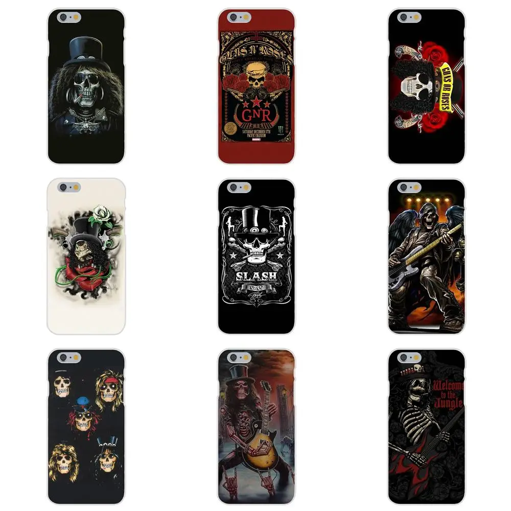 Guns N Roses Slash Skull для Galaxy J1 J2 J3 J330 J4 J5 J6 J7 J730 J8 2015 2016 2017 2018 mini Pro Высокое качество много