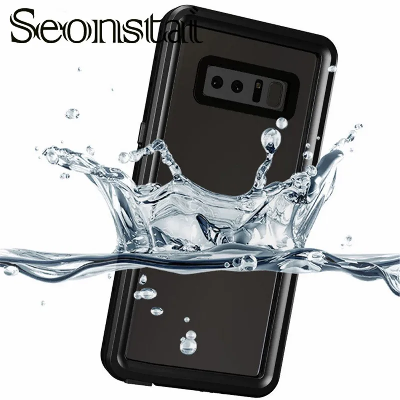 

Waterproof case For Coque Samsung Note 8 Cover Underwater Capa for Galaxy note 8 Cases Swimming Cases 360 Four-level Protection
