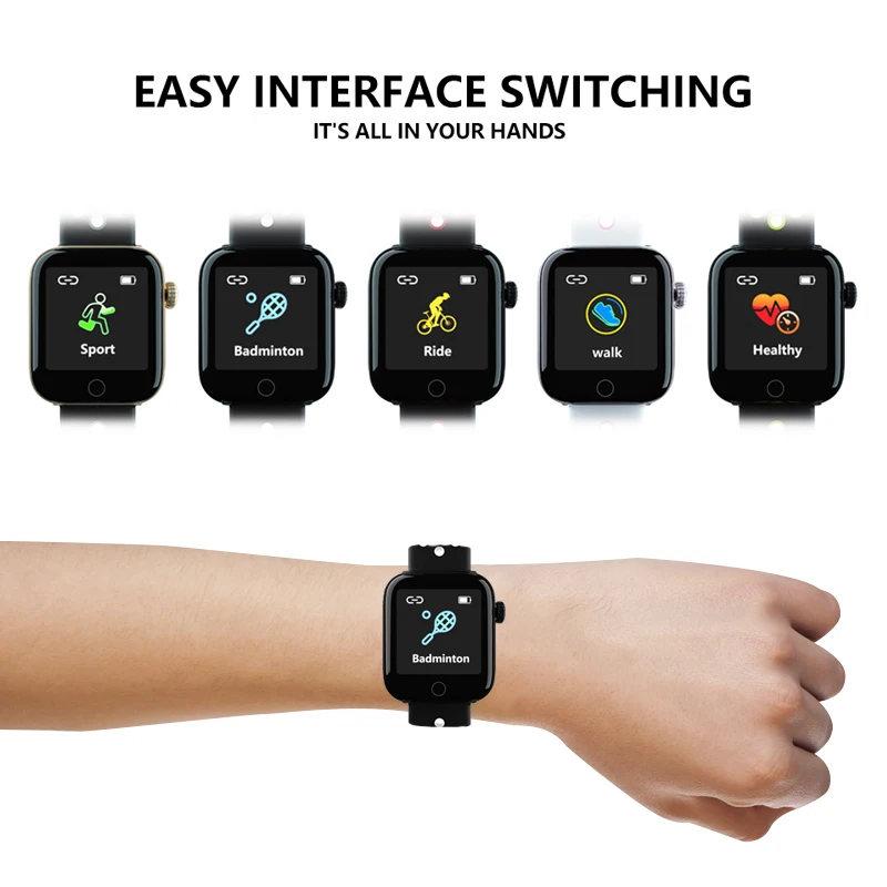  Z7 Smart Watch Men Waterproof Smartwatch With Heart Rate Monitor Blood Pressure Fitness Bracelet Fo - 4000033853680