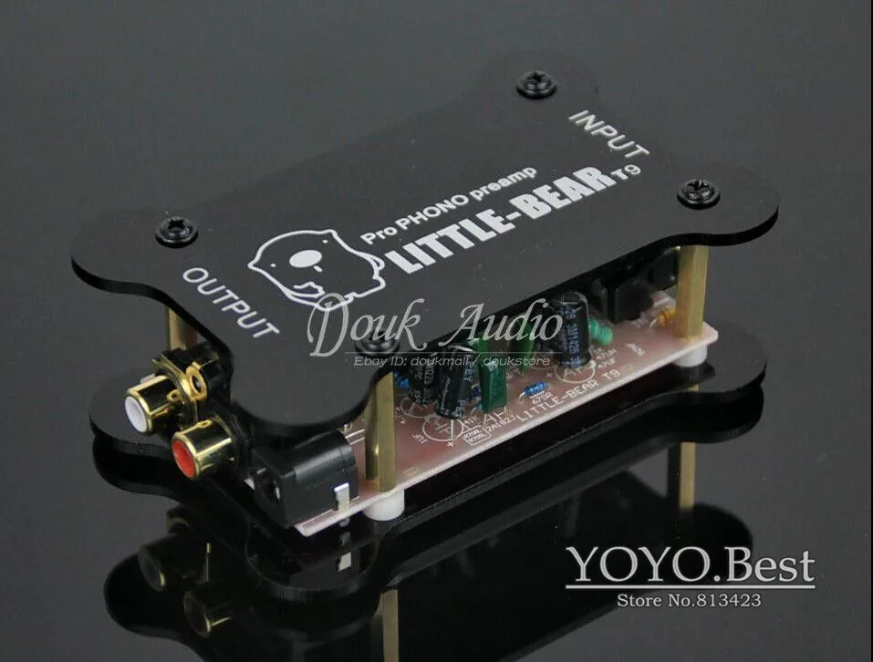 Douk audio Little Bear T9 стерео фоноусилитель проигрыватель RIAA мм Hi Fi мини усилитель