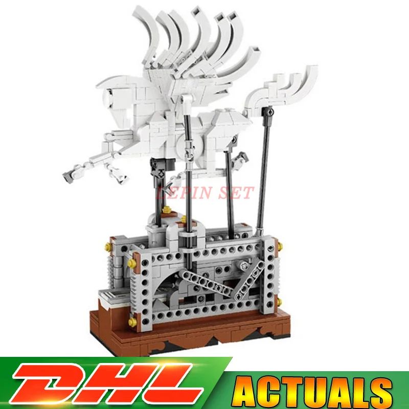 

Lepin 23015 485Pcs Technic The Pegasus Automaton Mechanical Flying Horse Set Educational Building Blocks Bricks LegoINGLY