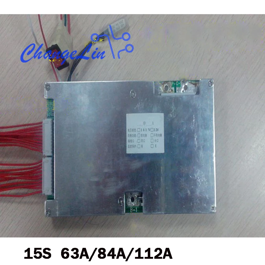

15S 48V 63A/84A/112A Li-ion Lipo Lifepo4 Lithium Battery Protection Board Low Power Consumption BMS for EV and Communications
