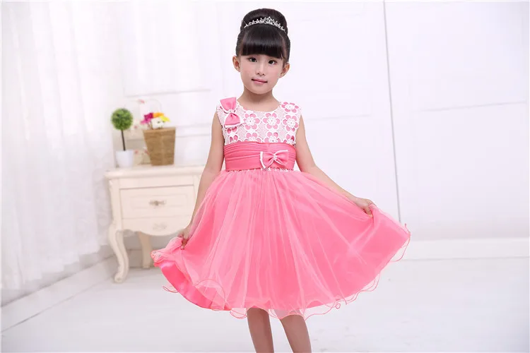 Hot New Year party dress princess dress baby dress performance clothing