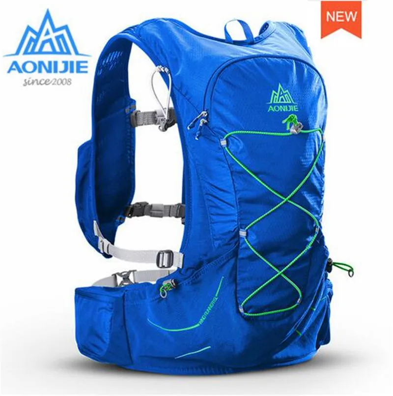 AONIJIE 15L Hydration Backpack Outdoor Sport Vest Running Bag Climbing Running Lightweight Hydration Backpack For  3L Water Bag