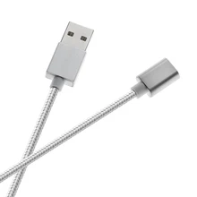 Moveski M3 2 em 1 Cabo De Carregamento Magnético, Darrent Iluminação e Micro USB de Carregamento do Cabo de Sincronização com a luz indicadora de IOS Android