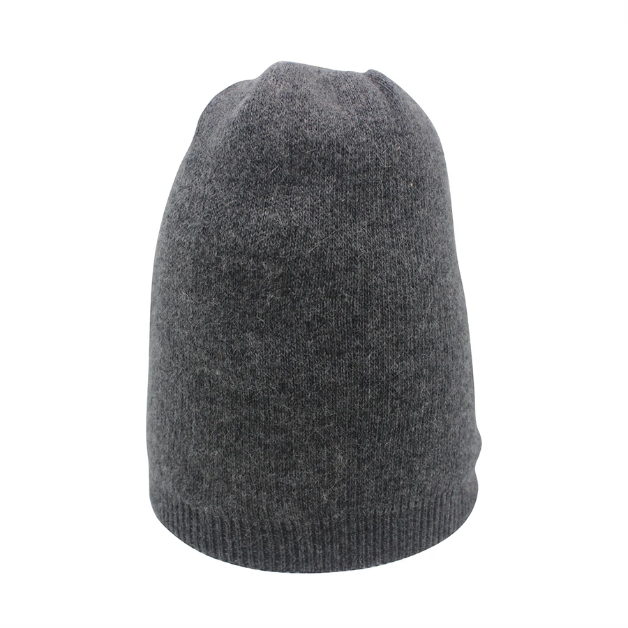 Кашемировая вязаная шапка, двухслойная, теплая, дышащая, без потери температуры, унисекс, шапка с помпонами