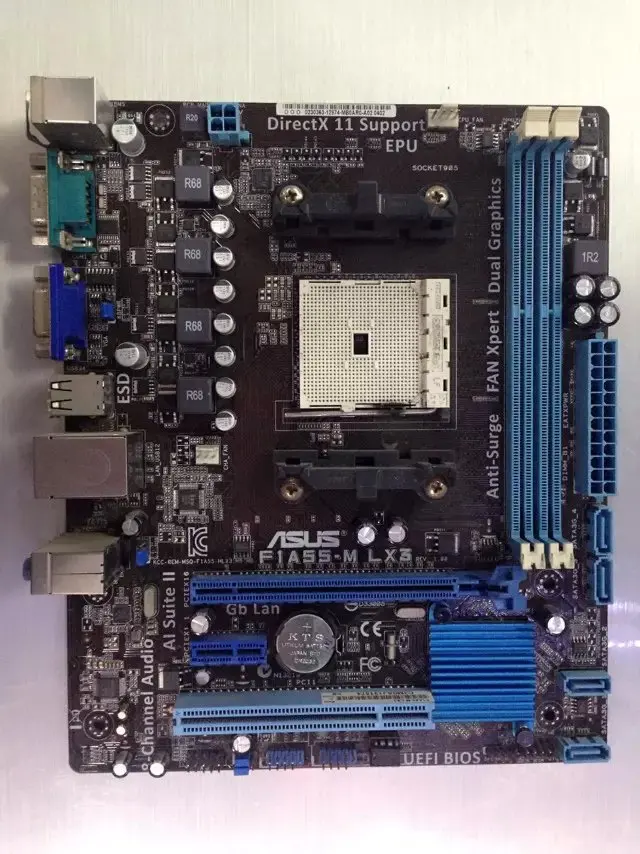 Asus F1A55-M LX3 оригинальная материнская плата Интегрированная графика DDR3 розетка FM1 A55
