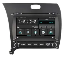 Car dvd Player for KIA K3 forte 2013 2014/Capactive touch/1080P/DVR/3G/WIFI/TPMS/GPS/radio/navigation/free map camera