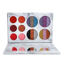 Professional Eyeshadow Palette Glitter Shimmer Diamond Makeup Palette Matte Eye shadow Palette Maquillage Cosmetic Eye Palette profusion artistry palette eye and cheek