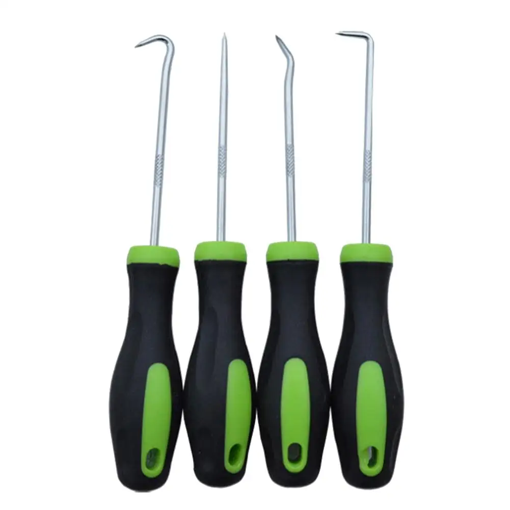 

4-piece Stainless Steel Unpacking Tool Fast Oil Seal Screwdriver Gasket Hook Automatic Repair Tool Oil Seal Puller Accessories