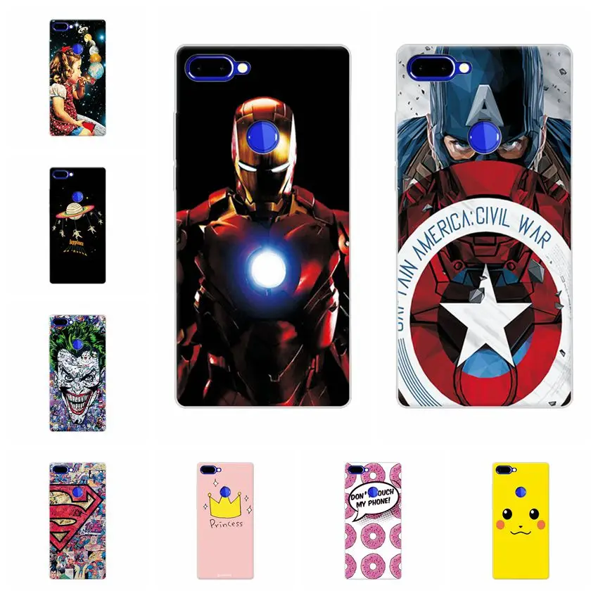 

Ample Captain America Cases Coque For Vernee Mix2 Soft Silicone Phone Case Cover For Fundas Vernee Mix 2 Back Cover Capa 6.0"