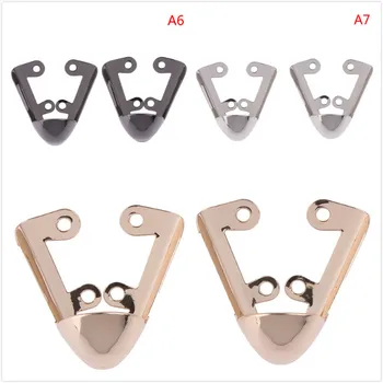 

1Pair Fashion High Heels Shoe Broken Reapair Accessories Shoes Toe Protection Metal Material Shoes Clips for Decorations