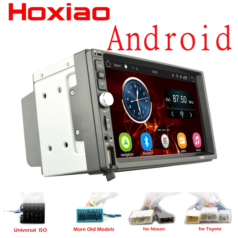 

7" Wifi Bluetooth USB Audio Universal Multimedia Car Player no MP5 Auto Radio 2 Din Android GPS Navigation Car Radio Car Stereo