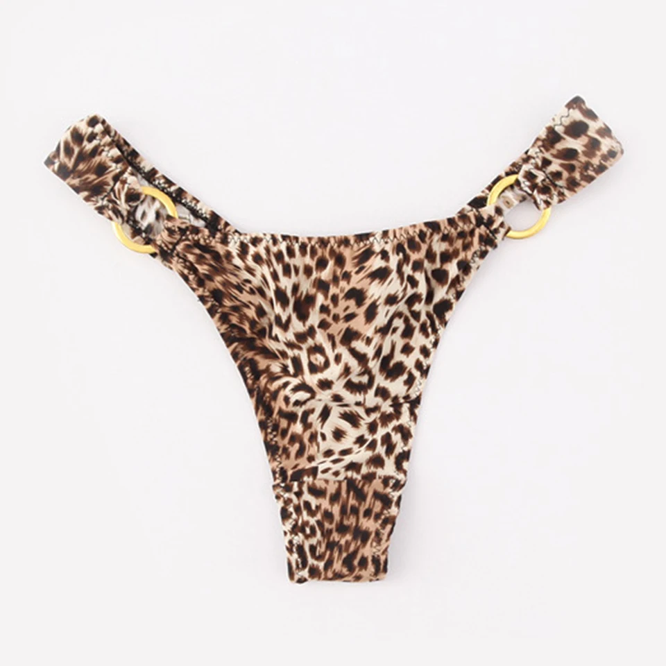 Fashion Women Thongs And G Strings Leopard Panties Ladies Sexy Underwear Lingerie Culotte Femme