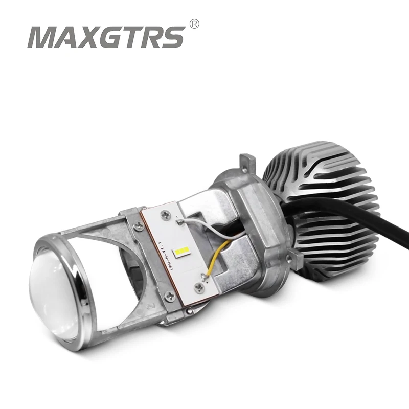 

2X 70W/Pair Lamp H4 LED Mini Projector Lens Automobles LED Bulb LED Conversion Kit Hi/Lo Beam Headlight 12V/24V 5500K White