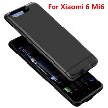 6000 мАч для xiaomi mi6 чехол для аккумулятора модный внешний резервный чехол для зарядного устройства чехол для xiaomi 6 MI6 чехол для аккумулятора