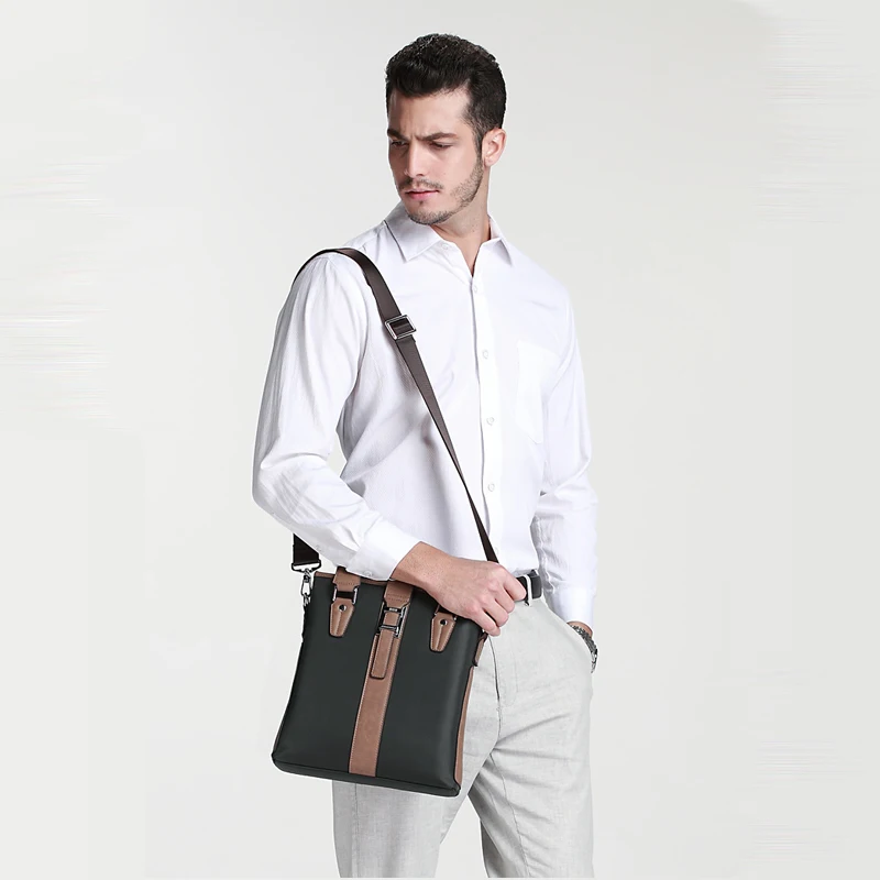 

HELIE Brand Men Messenger Bag High Quality Waterproof Shoulder Bag For Women Business Travel Crossbody Bag Shoulder Strap Pack