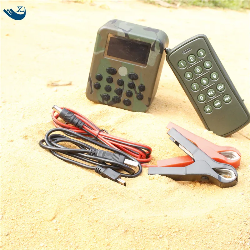 Outdoor Hunting 12V 50W Mp3 Bird Caller Decoy Built In 200 Mp3 Bird