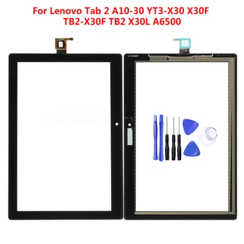 

10.1 inch Touch Screen Digitizer Glass Panel Replacement Parts For Lenovo Tab 2 A10-30 YT3-X30 X30F TB2-X30F TB2 X30L A6500