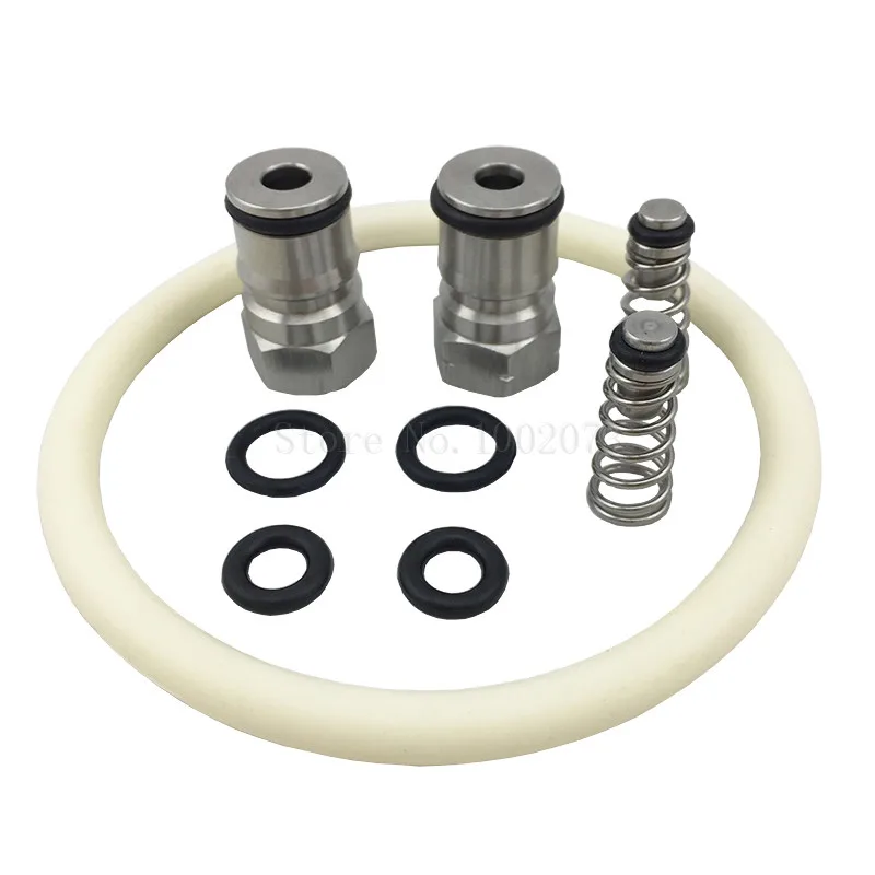 Homebrew Beer Cornelius Type keg Ball Lock Post & Poppet Female Thread Gas+Liquid 1932-18 With O-ring seal rebuild Gasket kit (1)