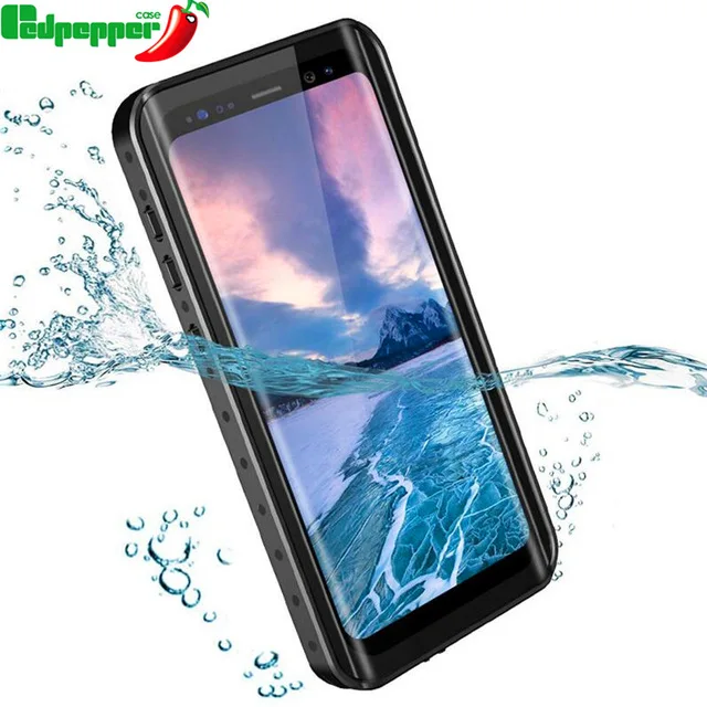 

Phone Waterproof Case for Samsung Galaxy s9 plus 360 Full Protection Swimming diving Cover for Samsung note 9 8 shell coque