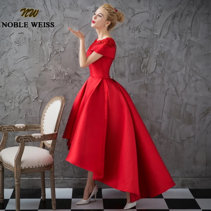 Винтажные Vestidos De Egresadas размера плюс элегантные вечерние платья асимметричное платье для выпускного вечера с бисером без рукавов