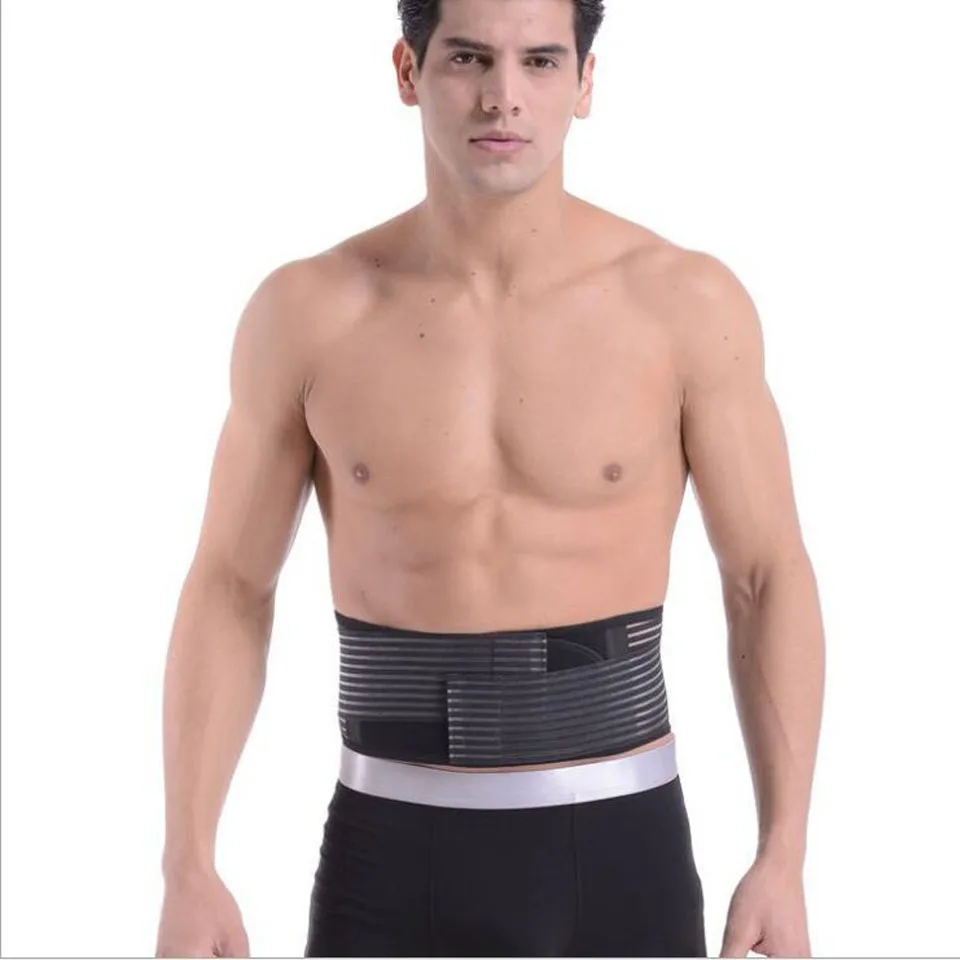 Self heating Tourmaline Neoprene orthopedic back brace belt lumbar back