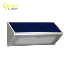 Solar Security Light With Motion Sensor Outdoor Aluminum Alloy Solar Street Porch Light lampada 48 LED 1000LM Waterproof Lamp
